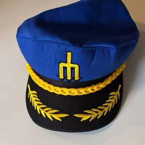 Seattle Mariners Blue and Black Captain's Hat City connect. Limited edition
